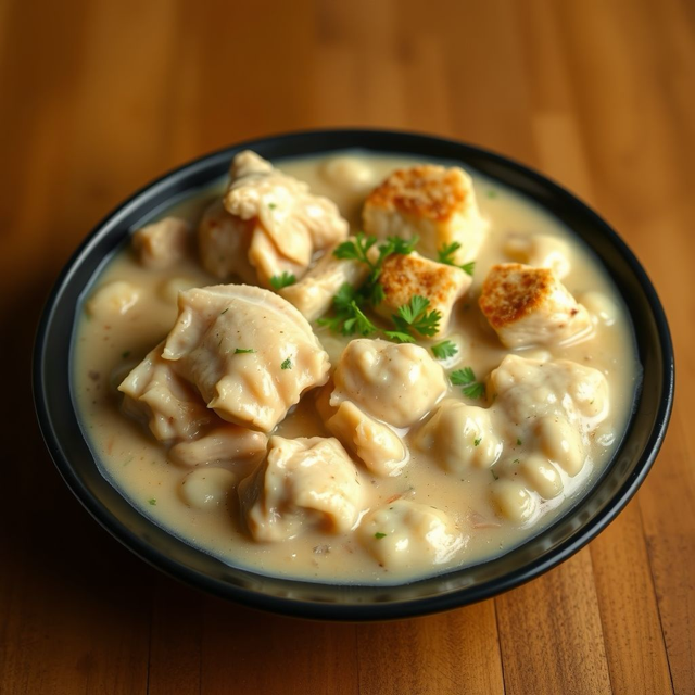 Chicken Pastry Plate